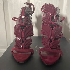 Giuseppe Zanotti burgdy heel